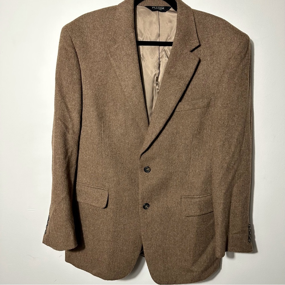 Jos. A. Bank 100% Camel Hair Blazer Size 41R